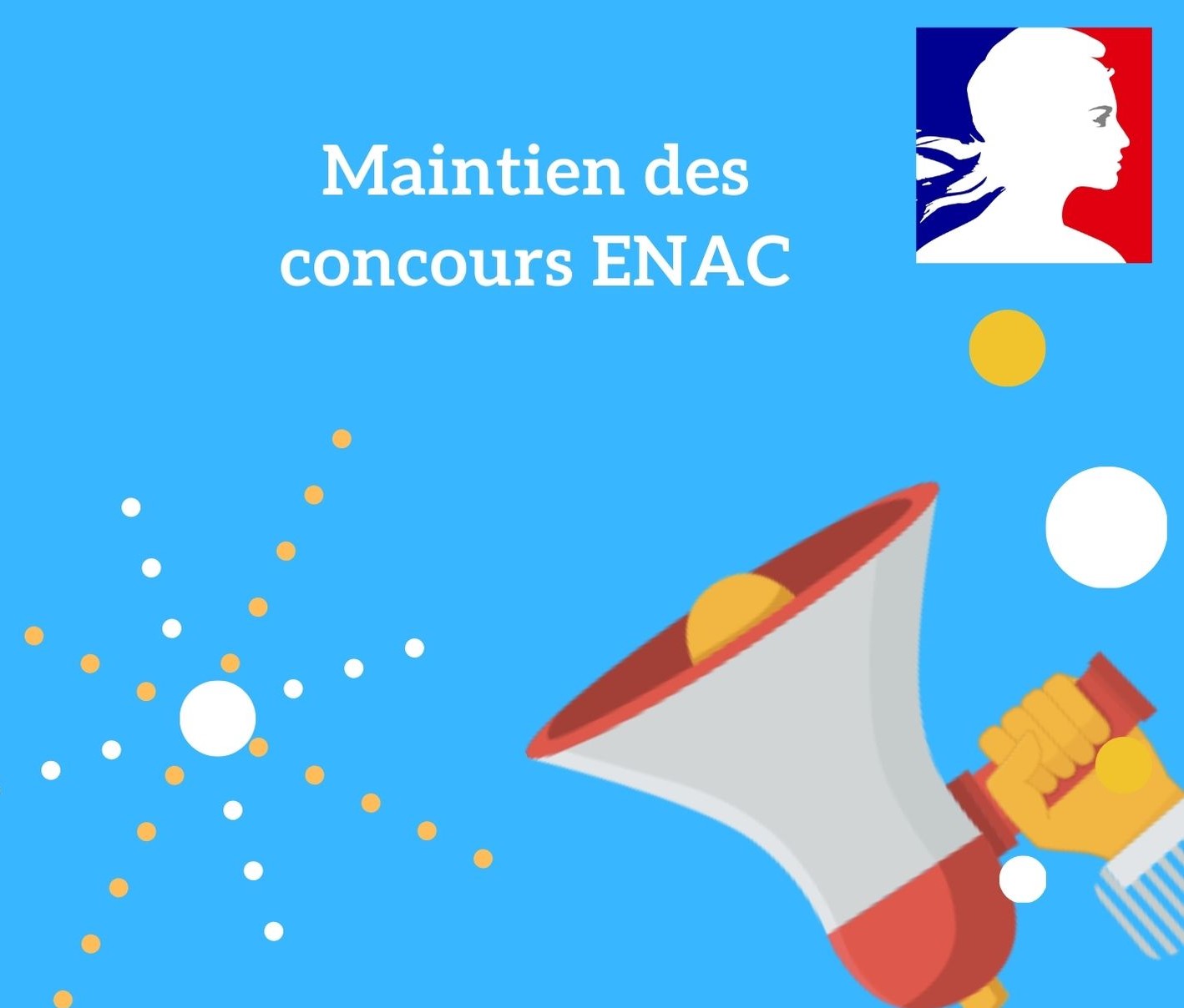Maintien des concours ENAC tous les sites resteront ouverts pour
